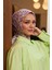 Colorday Mono Soft Eşarp Pembe Yeşil 1152-04 1