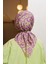 Colorday Mono Soft Eşarp Pembe Yeşil 1152-04 3