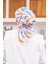 Nature Zebra Soft Eşarp Beyaz Turuncu 1141-11 3