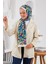 Nature Papatya Soft Şal Ekru 3030-03 4