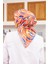 Nature Zebra Soft Eşarp Pembe Turuncu 1141-13 3