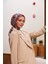 Geo Oval Soft Eşarp Kırmızı 1158-07 2