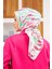 Nature Zebra Soft Eşarp Yeşil Koyu Pembe 1141-19 3