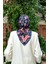 Colorday Ahu Soft Eşarp Mor Kiremit 1151-11 3
