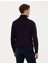 Erkek Mor Slim Fit Balıkçı Yaka Yün Karışımlı Basic Triko Kazak 50270052-VR038 5