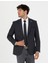 Erkek Antrasit Slim Fit Yün Karışımlı Ceket 50279478-VR006 1