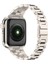 Apple Watch 38 40 41 mm Seri 10-42mm Şık Tasarım Ince Paslanmaz Ayarlanabilir Metal Kordon 2