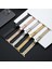 Apple Watch 42 44 45 46 49 mm Zarif Şık Tasarım Ince Paslanmaz Ayarlanabilir Metal Kordon 3