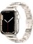 Apple Watch 42/44/45/46/49 mm Seri 2 3 4 5 6 7 8 Se 9 10 Paslanmaz Çelik Zarif Slim Ayarlanabilir Kordon 4