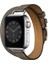 Apple Watch Hermes Kordon Double Attelage Apple Watch 38/40/41MM Uyumlu ( Logolu) 1