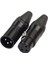 3 Pin Xlr Lehim Örü 5 5 Dişi Fişli Mikrofon Ses (Yurt Dışından) 4