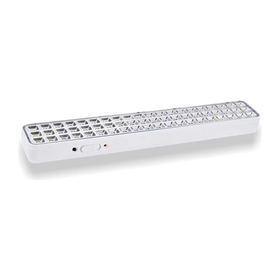 Helios Opto 4W 60 Ledli Şarj Edilebilir Lityum Batarya Beyaz Işıldak Hs 5206
