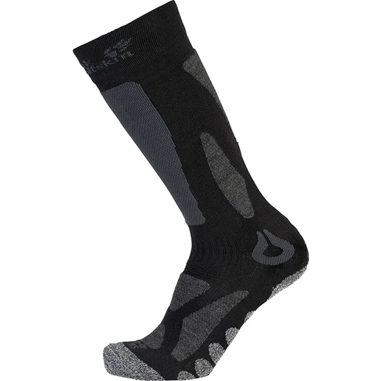 Jack Wolfskin Skı Merıno Sock Hıgh Cut Black Unisex Outdoor Çorap