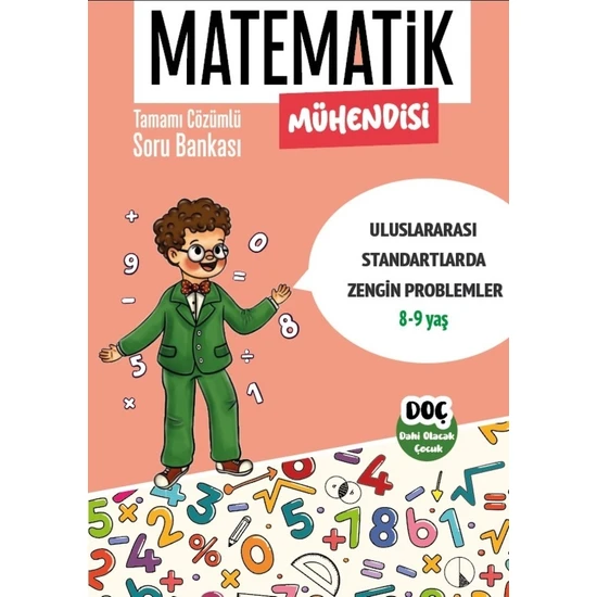 Dahi Olacak Çocuk Yayınları 3. Sınıf Matematik Mühendisi (8-9 Yaş)