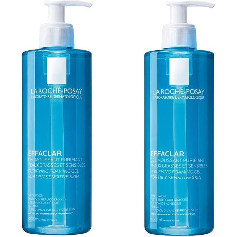 La Roche-Posay Effaclar Jel 400 ml x 2 Adet Avantaj Paketi