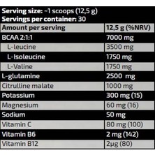 Kevin Levrone Gold Bcaa Glutamin 2:1:1 375 G