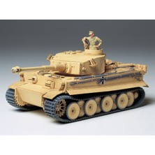 Tamiya 1/35 German Tiger I Initial Production Plastik Tank Maket Kiti, Demonte Hobi Seti