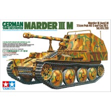 Tamiya 1/35 German Marder Iıı M Normandy Plastik Tank Maket Kiti, Demonte Hobi Seti