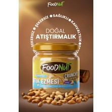 FoodNut Şekersiz Fıstık Ezmesi 350 gr Şekersiz Yer Fıstığı Ezmesi Proteini Yüksek