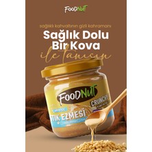 FoodNut Şekersiz Fıstık Ezmesi 350 gr Şekersiz Yer Fıstığı Ezmesi Proteini Yüksek