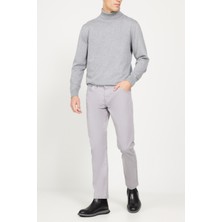 ALTINYILDIZ CLASSICS Erkek Taş Slim Fit Dar Kesim 5 Cep Pamuklu Esnek Pantolon