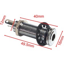 Kozoza 6.35MM Pikap Parçalarını Değiş Pikap Çıkışı Yüksek, (Yurt Dışından)