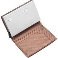 Guangdong Spirit Erkek Kartlıklı Ince Cüzdan Sihirli Üç Katlı Deri Ince Mini Cüzdan Küçük Para Çantası Çanta(Haki) (Yurt Dışından)