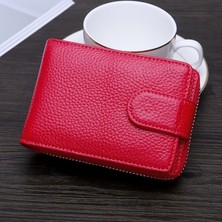 Guangdong Spirit Cüzdan Büyük Kapasiteli Çok Katmanlı Katı Kredi Kartı Tutucusu (Yurt Dışından)
