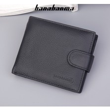 Guangdong Spirit Moda Kısa Deri Erkek Cüzdan Moda Para Cebi Kart Sahibinin Erkek Çanta Basit Kaliteli Erkek Cüzdan (Yurt Dışından)