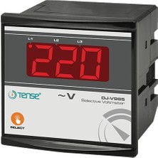 Tense Dijital Voltmetre Seçmeli, 96X96