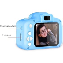 Qasul Eğitici Mini 1080P Çocuklar Için Dijital Fotoğraf Makinesi 5 Oyunlu Hediye Fotograf Makinesicmr9