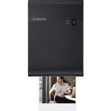 Canon Selphy Square QX10 Fotoğraf Yazıcısı Boya Süblimasyon Taşınabilir Kablosuz Siyah