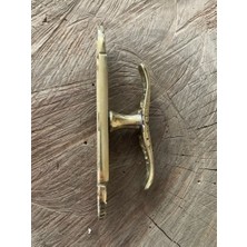 Dmr Gold Sarı Ahşap Pencere Kolu Pirinç Ahşap Pencere Mandalı