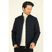 Brango Erkek Giyim Kaşe Kaban - Brango - 71147 - Lacivert - 56