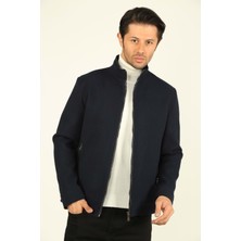 Brango Erkek Giyim Kaşe Kaban - Brango - 71147 - Lacivert - 56