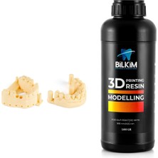 3D Yazıcı Için Model Reçine -  500 ml  - Beij