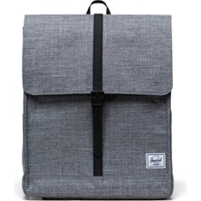 Herschel City Unisex 13"/14" Inc Uyumlu Mıknatıslı Kapamalı Açık Gri Laptop Ipad Sırt Çantası