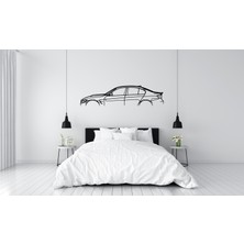 three3dprints Bmw M3 F80 Duvar Süsü Tablo Dekorasyonu 2d 45-50CM