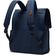 Herschel City Unisex 13"/14" Inc Uyumlu Mıknatıslı Kapamalı Lacivert Laptop Ipad Sırt Çantası