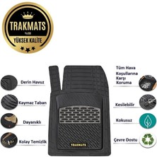 Trakmats Peugeot 3008 2022 3008D Universal Yumuşak Kalite Oto Paspas Krom