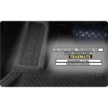 Trakmats Peugeot 3008 2022 3008D Universal Yumuşak Kalite Oto Paspas Krom