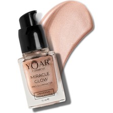 Yoar Cosmetic Aydınlatıcı Makyaj Bazı- Pro Illiminator, Highlighter, Primer make-Up -15 ml