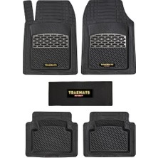 Trakmats Seat Leon 2012 2012D Özel Tasarım Oto Halıları Krom