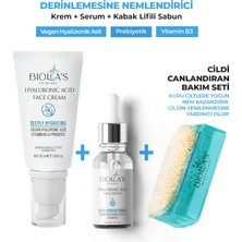 Biolea's Derinlemesine Nemlendirici Vegan Hyalüronik Acid 3'lü Bakım Yüz Seti