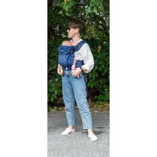 Huggyberry Nest Baby Carrier - Marble Sapphire