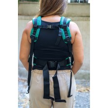 Huggyberry Softy Baby Carrier - Herringbone Emerald