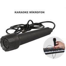 Etabel Ticaret 61 Tuşlu Org Electronic Keyboard Klavye Pilli Mikrofonlu Karaoke OEK61