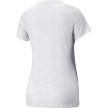 Puma 52251302 Performans Logo Fıll Tee Rec Puma Beyaz Kadın T-Shirt