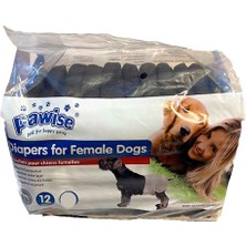 Pawise Erkek Köpek Çiş Bezi Siyah L 12 Adet