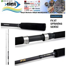 SHIMANO Spin Kamışı  Fx Xt 240MH 14-40 gr Aksiyonlu Yeni Ürün